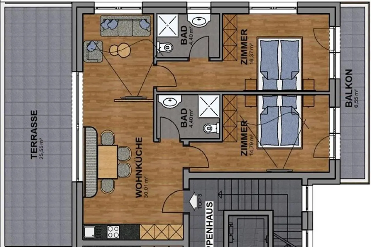 A Casa Amethyst Apartment Solden 0*,  Austria